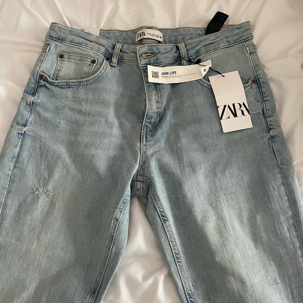 Zara Mid Waist Skinny Jeans